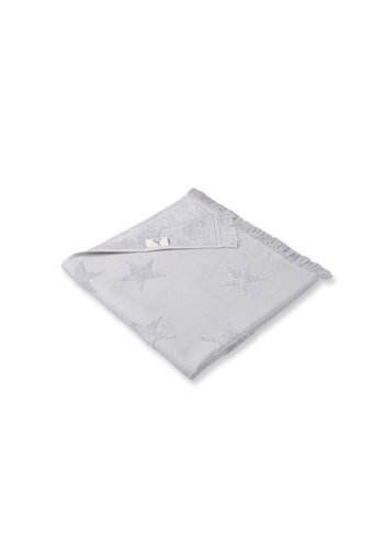 Gleam Atelier Star Bambu Pamuklu Plaj Havlusu Gri