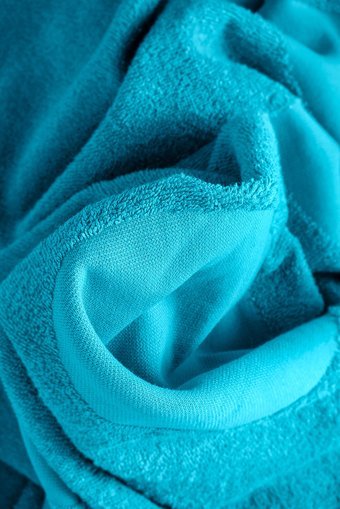 Cottonmanıa Lua Deep Pamuklu Plaj Havlusu Mavi