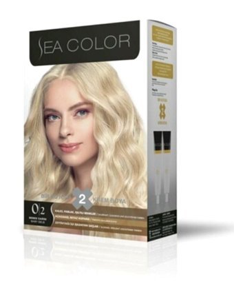 Sea Color Set 2 Bebek Sarısı Krem Saç Boyası 50 ml