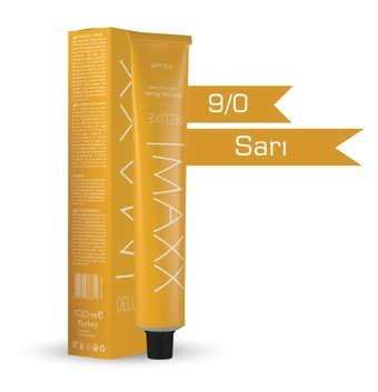 Maxx Deluxe 9.0 Sarı Krem Saç Boyası 100 Ml