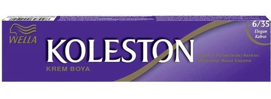 Wella Koleston 6.35 Kahve Kumral Krem Saç Boyası 60 Ml