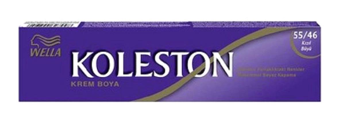 Wella Koleston 55.46 Kızıl Büyü Krem Saç Boyası 50 ml