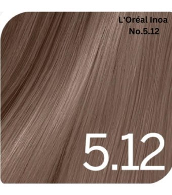 L'oréal Paris İnoa 5.12 Açık Kahve Küllü Krem Saç Boyası 60 Gr