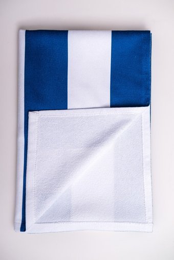 Vevienhome Pamuklu Plaj Havlusu Lacivert
