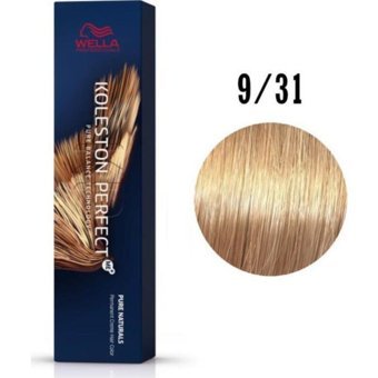 Wella Koleston Perfect Me+ 9.31 Çok Açık Altın Küllü Sarı Krem Saç Boyası 60 Ml