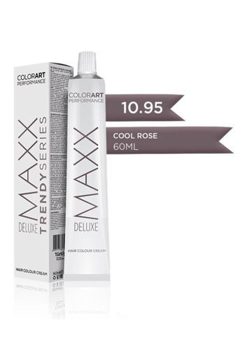 Maxx Deluxe 10.95 Cool Rose Krem Saç Boyası 60 Ml