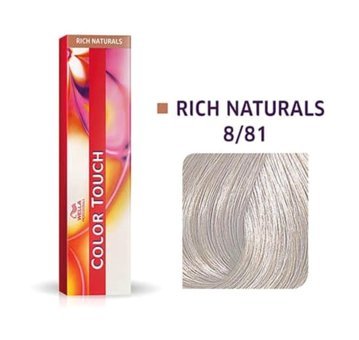 Wella Color Touch 8.81 Açık Sarı Krem Saç Boyası 60 Ml