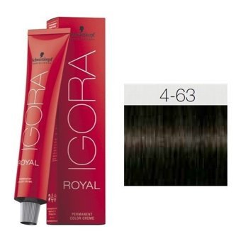 Schwarzkopf Igora Royal 4.63 Kahve Mat Çikolata Krem Saç Boyası 60 ml