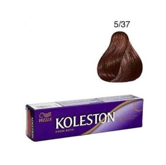 Wella Koleston 5.37 Kışkırtıcı Kahve Krem Saç Boyası 50 ml