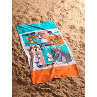 Warner Bross Wb Tom And Jerry Pamuklu Plaj Havlusu Çok Renkli