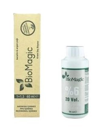 BioMagic Keratin & Argan Yağı 44.07 Organik Amonyaksız Krem Saç Boyası 60 Ml