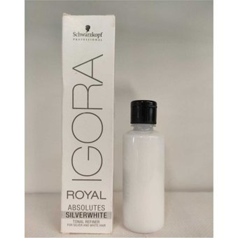 Schwarzkopf Igora Royal Absolutes 1 Silver Krem Saç Boyası 60 ml