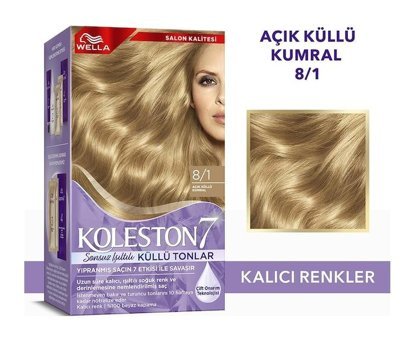 Wella Koleston Supreme 81 Kumral Krem Saç Boyası 50 Ml