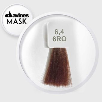 Davines Mask 6.4 Koyu Bakır Kumral Krem Saç Boyası 60 ml