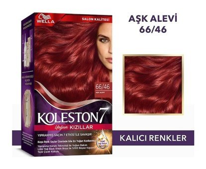 Wella Koleston Supreme 6646 Aşk Alevi Krem Saç Boyası 50 Ml
