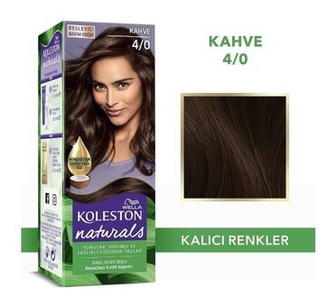 Wella Koleston Naturals 4.0 Kahve Krem Saç Boyası 50 Ml