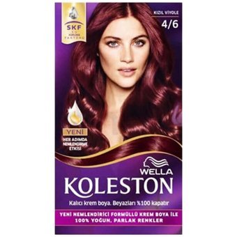 Wella Koleston Kit 4.6 Kızıl Viyole Krem Saç Boyası 50 Ml