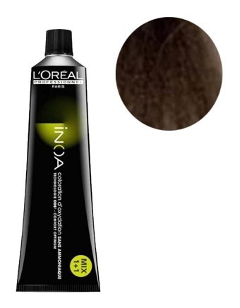 L'oréal Paris İnoa 8.11 Açık Kumral Yoğun Küllü Krem Saç Boyası 60 Gr