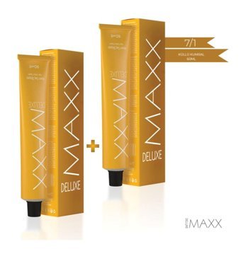 Maxx Deluxe 7.1 Küllü Kumral Krem Saç Boyası 60 Ml