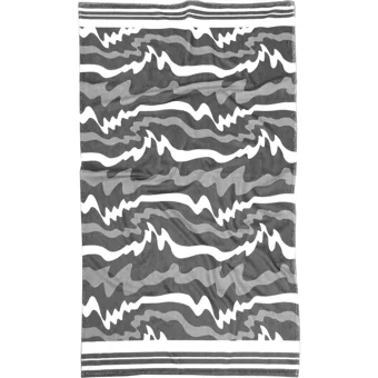 Hamur Cover Plaj Havlusu Gri