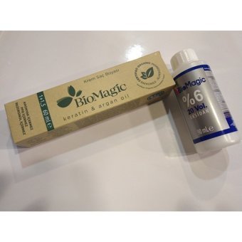 BioMagic Keratin & Argan Yağı 1011 Yoğun Küllü Açık Sarı Organik Amonyaksız Krem Saç Boyası 60 Ml