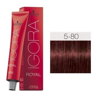 Schwarzkopf Igora Royal 5.80 Açık Kahve Krem Saç Boyası 60 ml