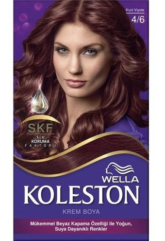 Wella Koleston 4.6 Viyole Krem Saç Boyası 50 Ml