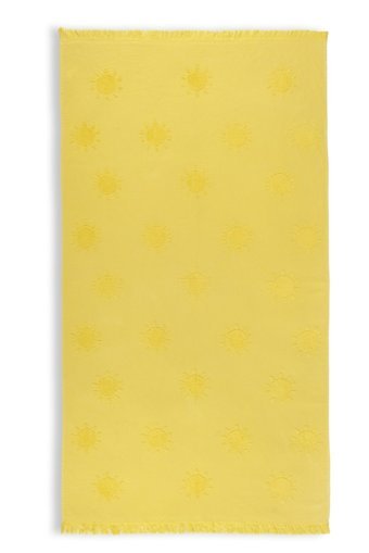 Gleam Atelier Sun Bambu Pamuklu Plaj Havlusu Sarı