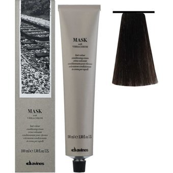 Davines Mask Vibrachrom 5.15 Açık Küllü Kahverengi Krem Saç Boyası 100 ml