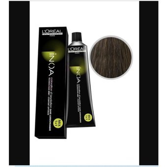 L'oréal Paris İnoa 6.35 Koyu Kumral Bakır Akaju Krem Saç Boyası 60 Ml