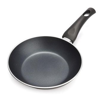 Essenso Bronx 28-308 Plastik Saplı Alüminyum 28 cm Düz Tava Gri