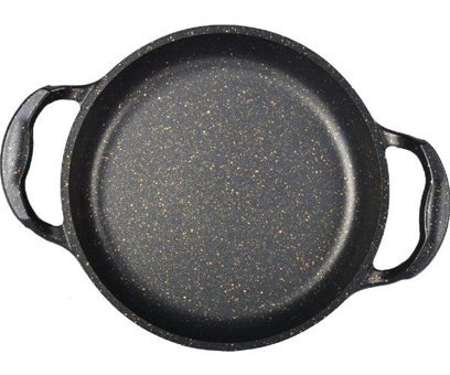 Bambum Minor Döküm 18 cm Sahan Tava Koyu Gri