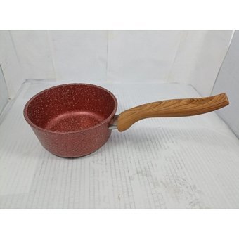 Essenso Ahşap Saplı Granit 16 cm Sos Tava Gri