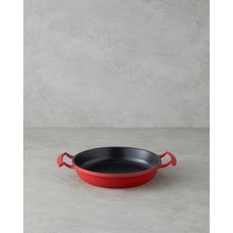 English Home Red Love Döküm Saplı Alüminyum 22 cm Sahan Tava Kırmızı