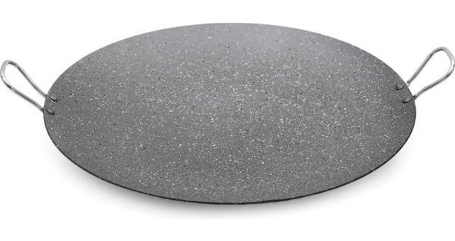 Alkar Metal Saplı Granit 34 cm Saç Tava Siyah