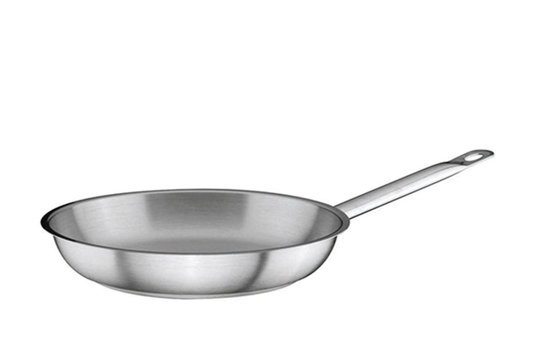 Öztiryakiler Çelik 26 cm Düz Tava Gri