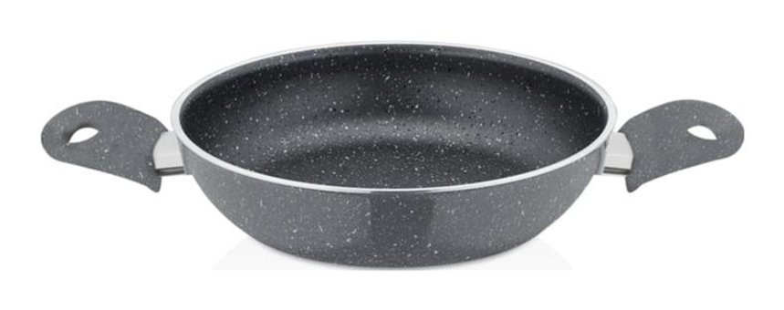Taşhan Plastik Saplı Granit 24 cm Sahan Tava Gri