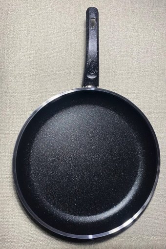 Orhan Home Plastik Saplı Döküm 32 cm Gözleme Tava Siyah