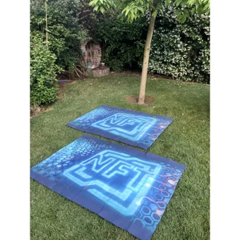 Essential Towel Nft 100x150 cm Mikrofiber Plaj Havlusu Mavi