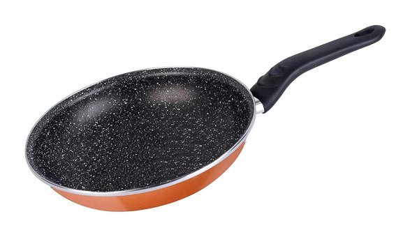 Magefesa Plastik Saplı Çelik 18 cm Düz Tava Bakır
