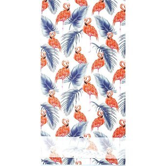 Deafox Flamingo Pamuklu Plaj Havlusu Çok Renkli