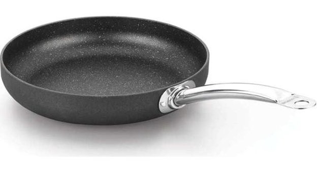 Korkmaz Proline Nero A1254 Çelik Saplı Teflon 28 cm Düz Tava Siyah