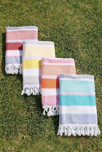 Baveno Outlet 70x150 cm Pamuklu Plaj Havlusu Çok Renkli