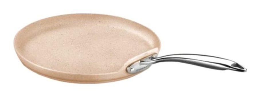 Korkmaz Granita A1270 Çelik Saplı Granit 26 cm Krep Tava Krem