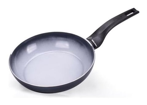 Gfc Life Store Aria Recycled Plastik Saplı Granit 30 cm Düz Tava Siyah