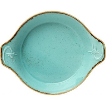 Porland Seasons Porselen 14 cm Sahan Tava Turkuaz