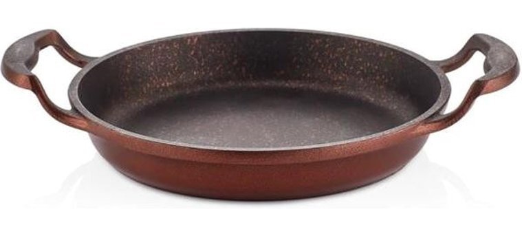 Falez Sedef Döküm 18 cm Sahan Tava Kırmızı