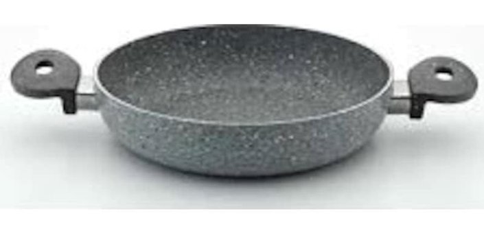 Arselon Plastik Saplı Granit 20 cm Sahan Tava Gri
