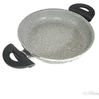 Esse Essenso Plastik Saplı Granit 22 cm Sahan Tava Gri