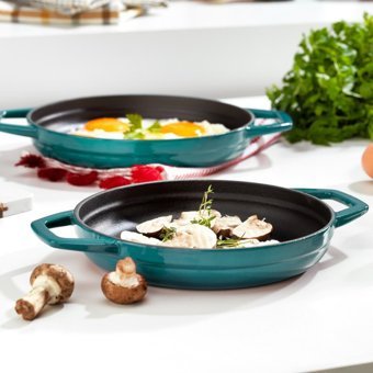 Schafer Guss Chef Döküm 19 cm Sahan Tava Turkuaz